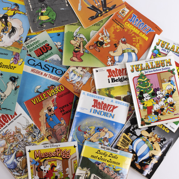 Seriealbum, 30 st, Asterix, Lucky Luke, Gaston, m.m._23239b_8db1b327f061171_lg.jpeg