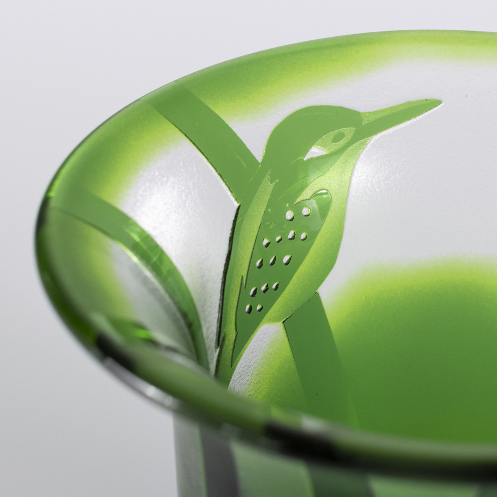 Paul Hoff, vas, överfång, Kosta, höjd… Auktion.se